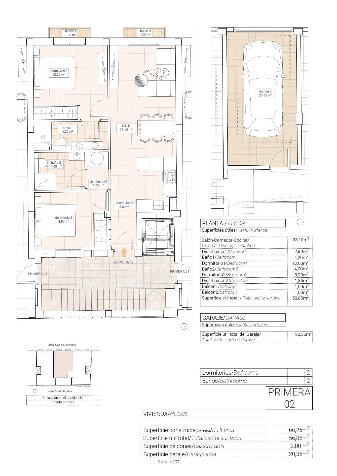 Apartment in Hondón de las Nieves - photo 2