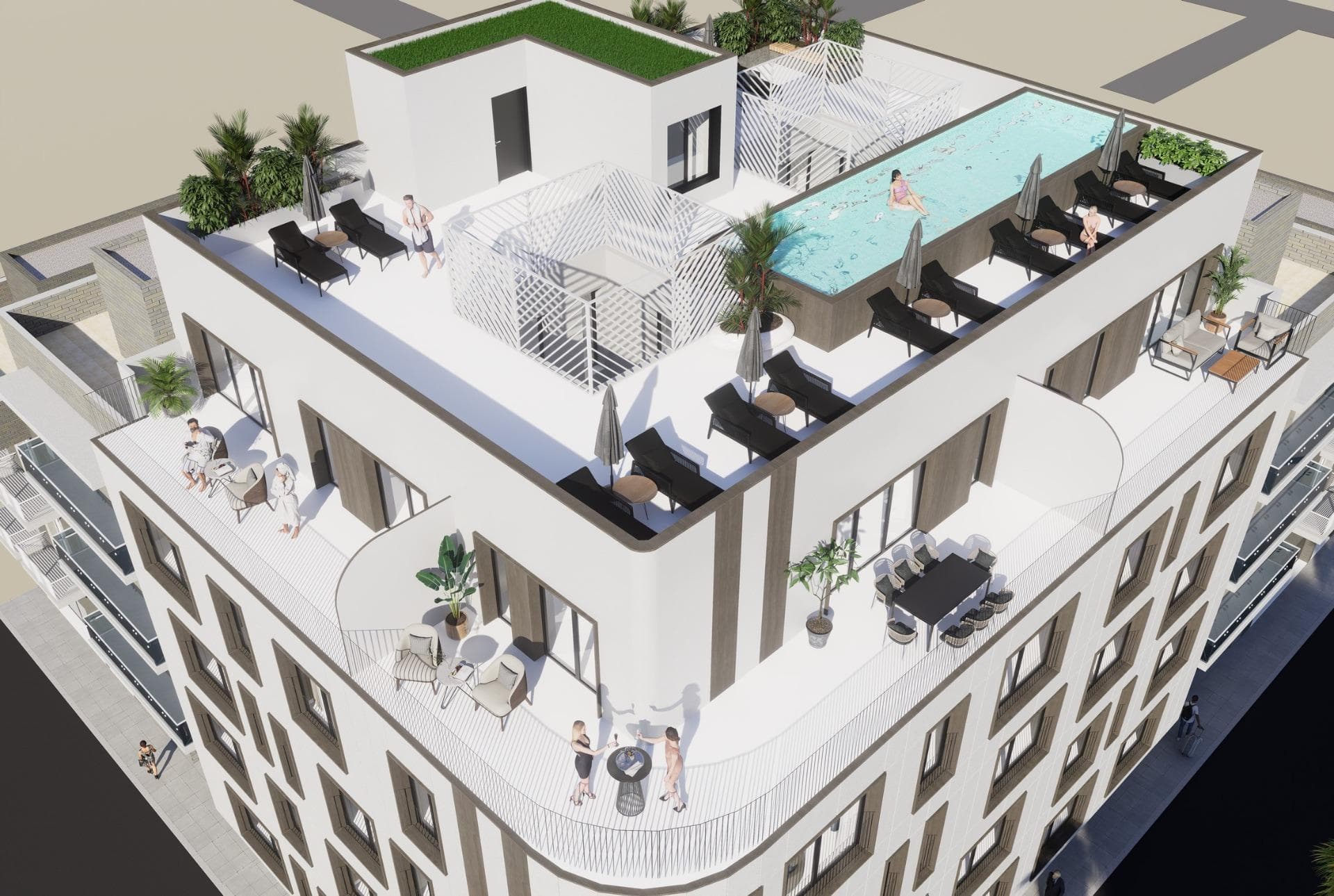 Penthouse in Torrevieja - hoofdfoto